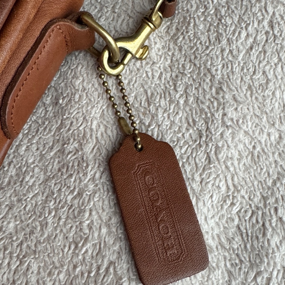 Vintage Coach Pocket Purse 9755 British Tan - Picture 4 of 15